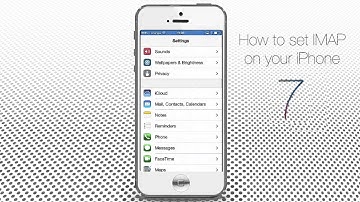 How to Set up IMAP for iPhone and iPad