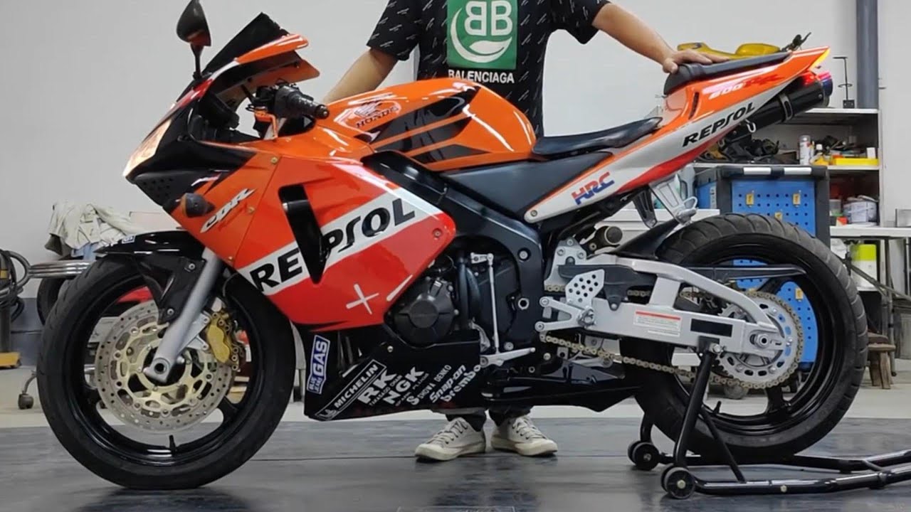 本田CBR600修复全集完整版｜从报废到焕然一新完整翻新