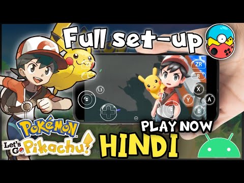 How to setup an Egg NS emulator | full tutorial | Pokemon let's go Pikachu in Hindi