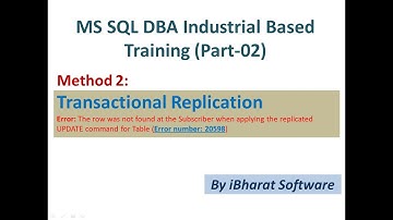 13. In Replication monitor Performance Status EXCELLENT but not actually EXCELLENT #ibharatsoftware