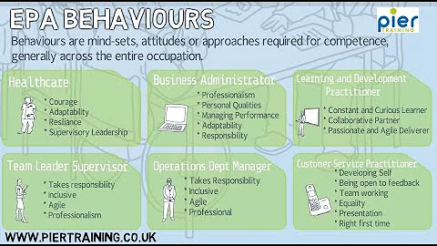 Apprenticeship Standards ~ Developing Behaviours and Skills in the Workforce by Pier Training v1
