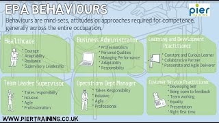 Apprenticeship Standards ~ Developing Behaviours and Skills in the Workforce by Pier Training v1