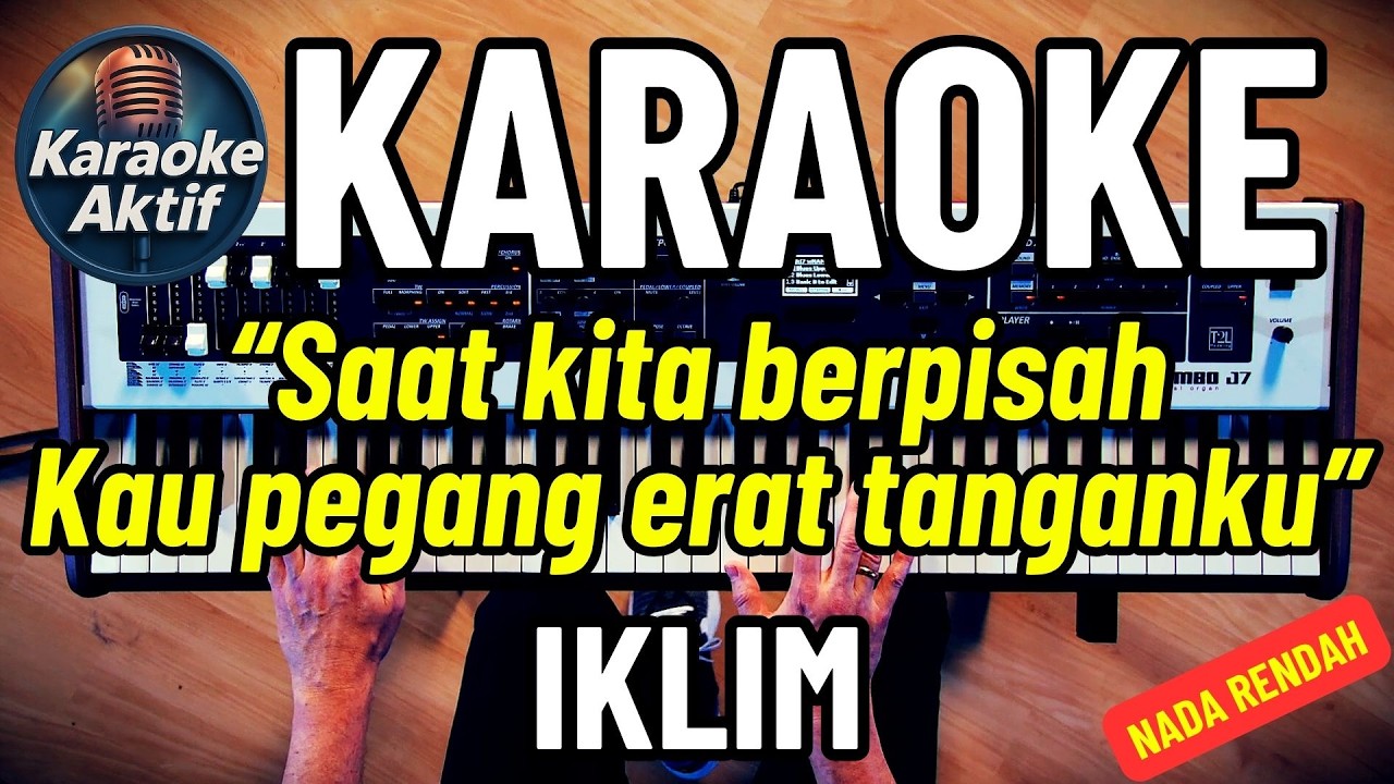 Bukan Aku Tak Cinta | Iklim Karaoke Pop Malaysia Tembang Kenangan Lawas Golden Memories