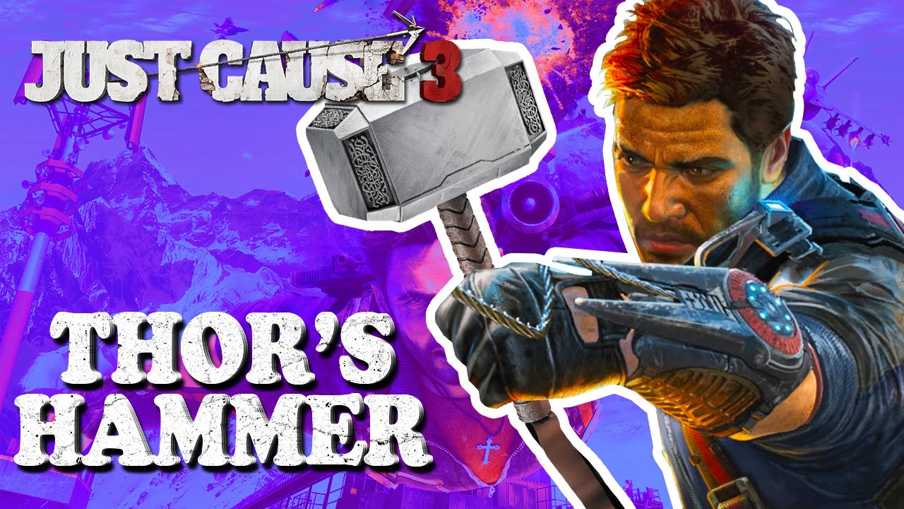 Just Cause 3 Thor's Hammer Easter Egg Location YouTube