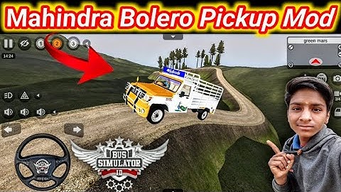 🔴How To Download Mahindra Bolero Pickup Mod For Bus Simulator Indonesia || Bolero Pickup Mod Bussid