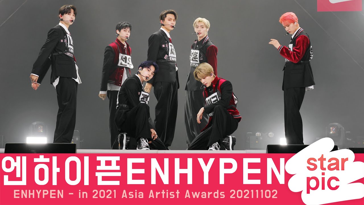 엔하이픈 'AAA 무대 리허설!' [STARPIC 4K] / ENHYPEN - in 2021 Asia Artist Awards 20211102