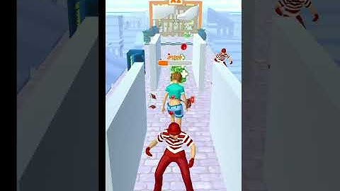 Money run rich 🤑 3d game || twerk money run rich girl #twerk