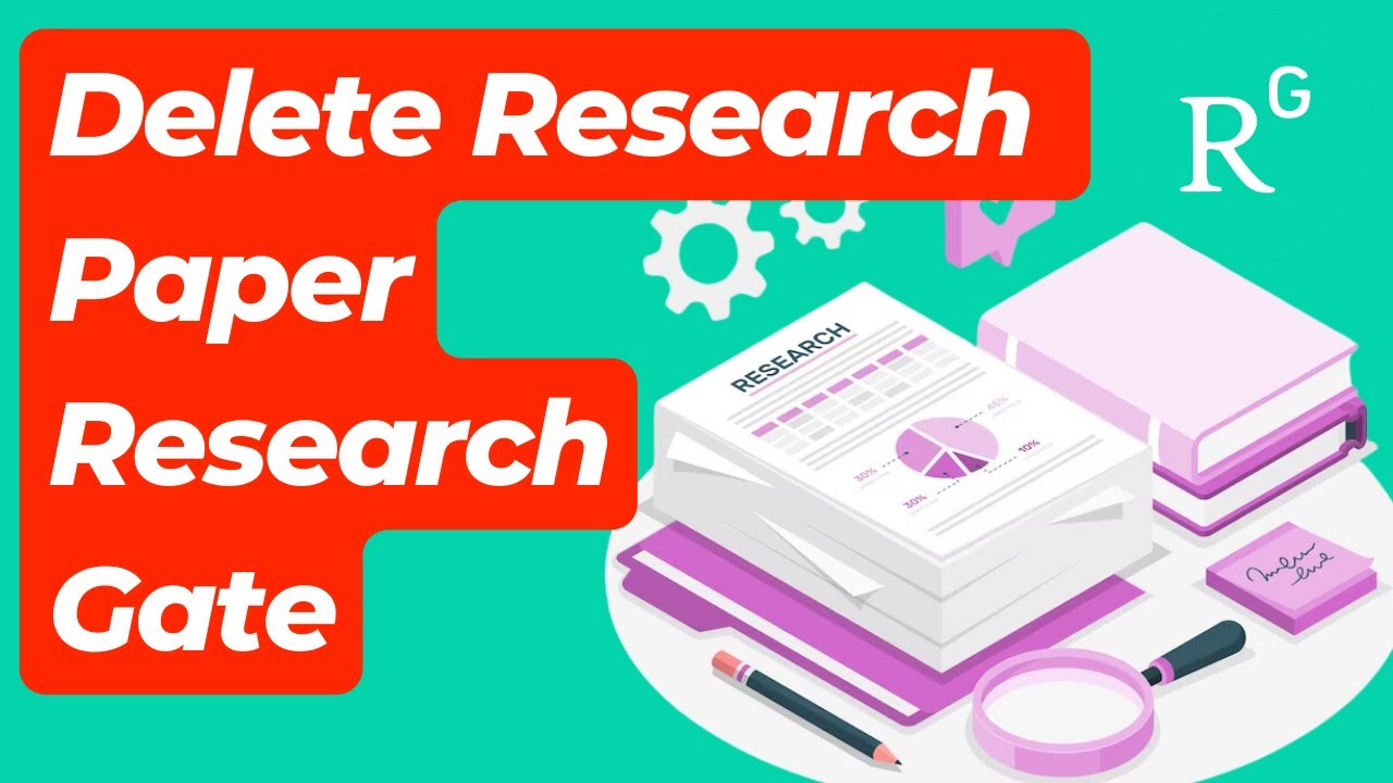 How To Delete Research Paper On Researchgate | Remove Publication On Researchgate