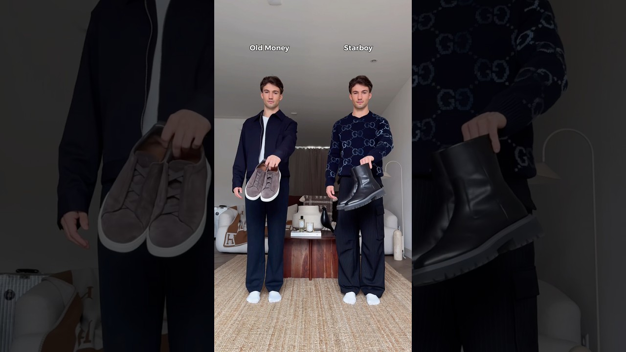 Regardez Old Money ✨ or Starboy ⭐️ style? | Subscribe for luxury fashion shorts & style sur YouTube Regardez Old Money ✨ or Starboy ⭐️ style? | Subscribe for luxury fashion shorts & style sur YouTube