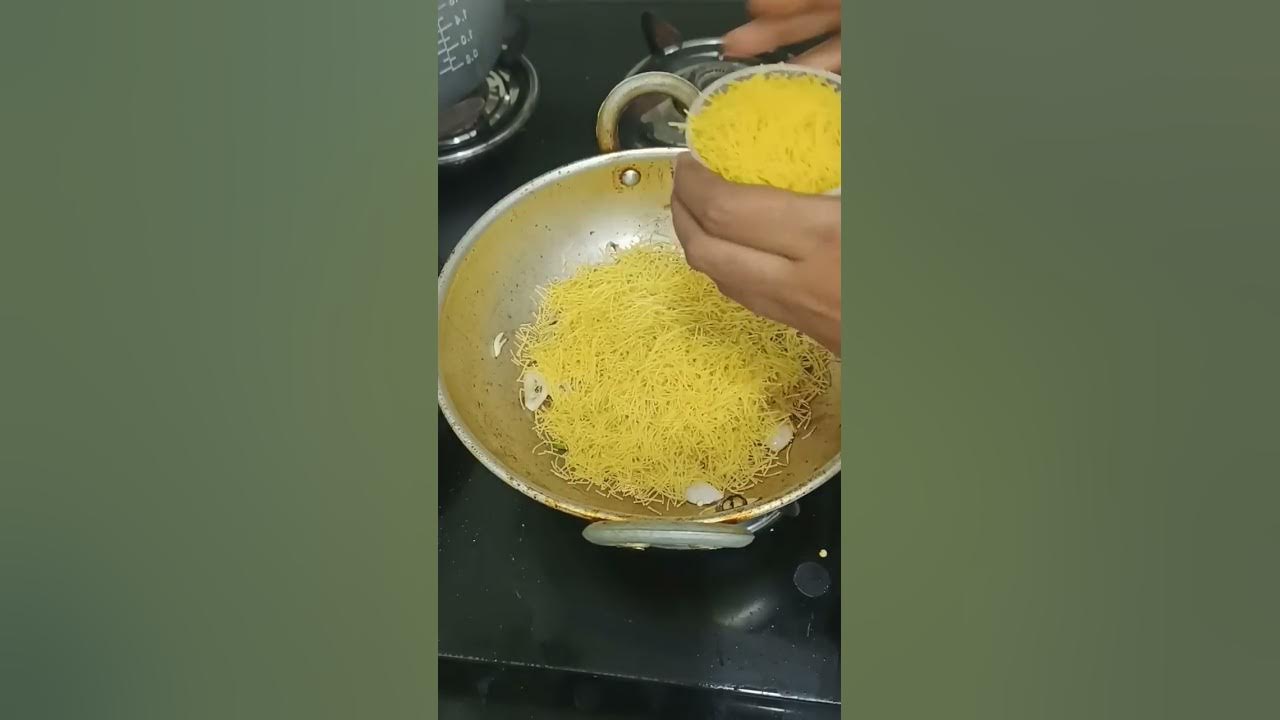 Semiya upma, Breakfast recipe @RealTeluguRuchulu