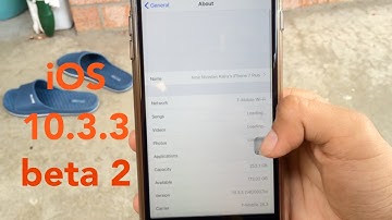 iOS 10.3.3 beta 2: What