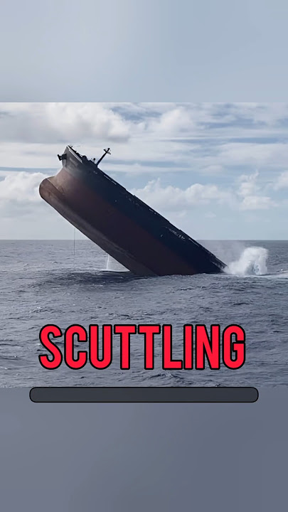 Scuttling: When Navies Sink Their Own Fleets #history
