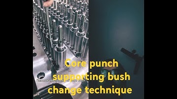"Efficient Preform Mould Core Punch Removal – Step-by-Step Guide"