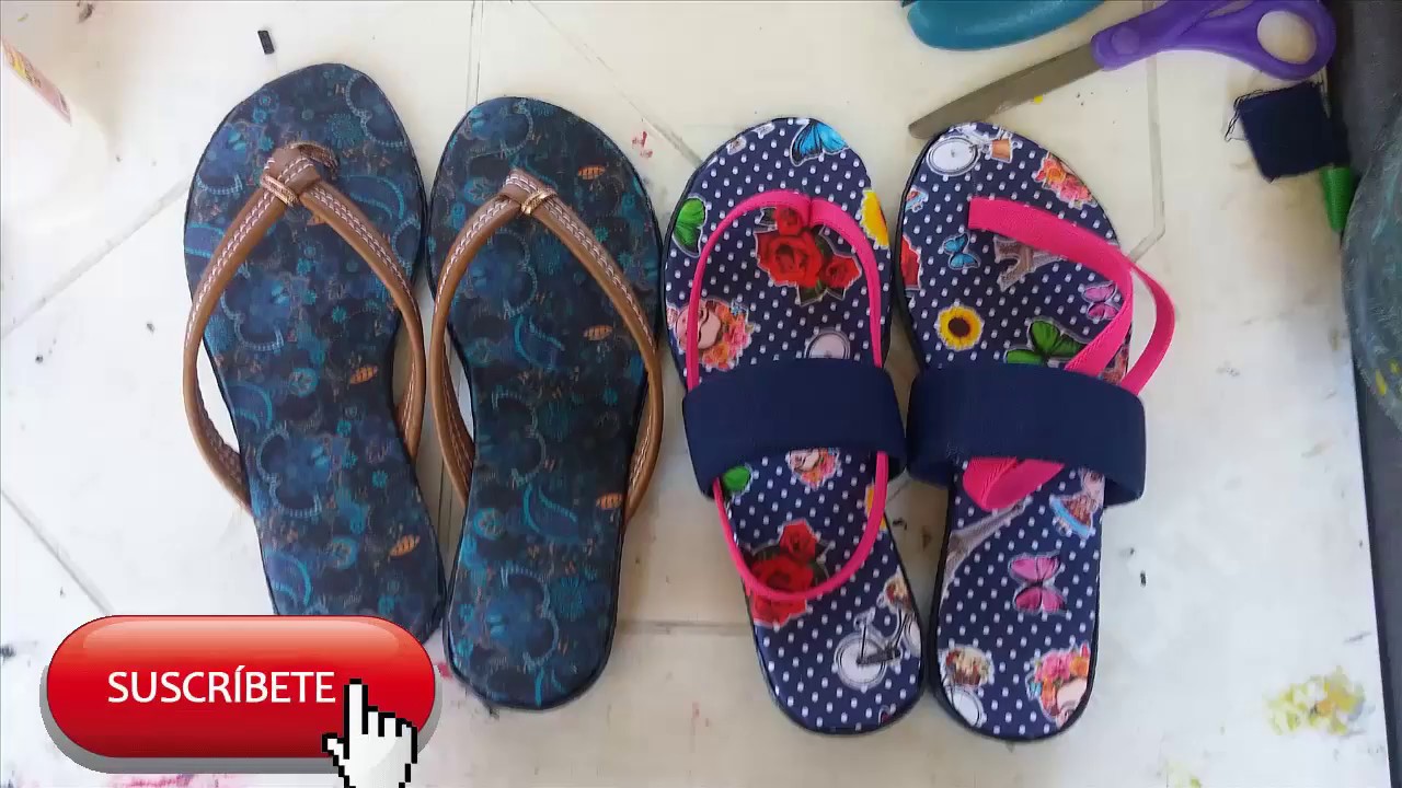 Como hacer Huaraches en casa paso a paso. - YouTube