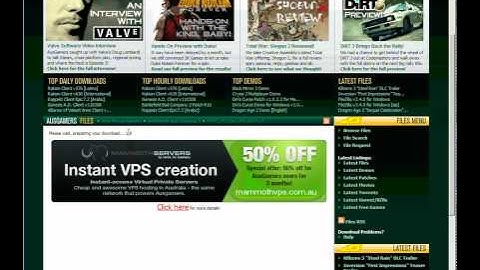 AusGamers Interstitial Ads Demo