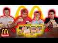 On NOTE TOUS les BURGERS MCDO!!! Ft. Mes frères et La Légende