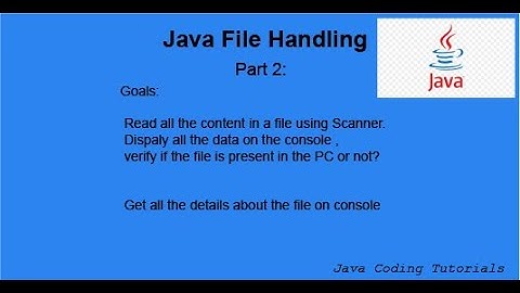 Read files from your PC using Java Programming | Part 2 | Java File Handling
