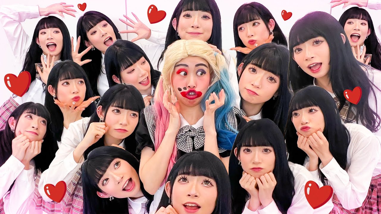 【キス】美女が大量発生！？解決方法は変態メイドからのキス！！沢山キスされちゃいました...