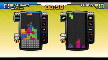 Tetris Battle 2P - 22 lines