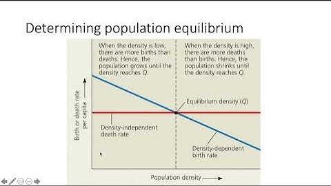 Density Dependent and Density Independent Factors