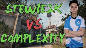 CSGO: POV Cloud9 Stewie2K vs compLexity (33/17) overpass @ ESL Pro League Season 4
