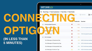 How To Connect Your OT Network to OptigoVN in Less than 3 Minutes!