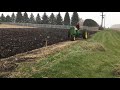 Plowing with the John Deere 620