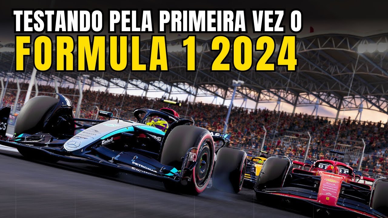 Formula 1 2024 Primeiras Impressões Do Novo F1 24 Game Ao Vivo Ps5 + Thrustmaster T300