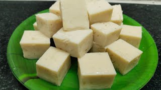 கடல் பாசி புட்டிங் | agar agar milk pudding | recipe in Tamil