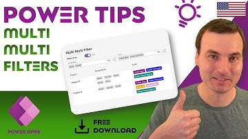 [PowerApps QuickTips] FILTER with SELECTMULTIPLE on BOTH sides
