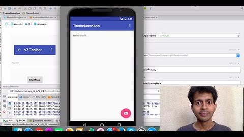 Customize Your App Theme using Android Studio Theme Editor