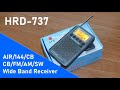 Pocket AIR/144/CB/AM/FM/SW receiver HRD-737