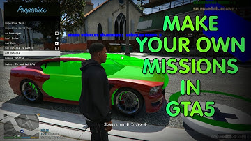 Mission Maker Tutorial - PART 01 | Make Your Own Missions in GTA5