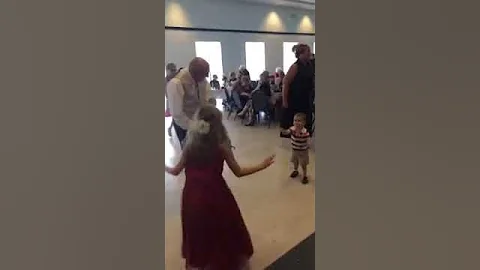 Owen and Pawpaw dancing