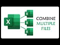 Combine Multiple Files on Excel [link in comment section] Free Automatic VBA Code