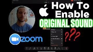 How To Enable Original Sound On Zoom For Ipad 2025 Update Step-By-Step Tutorial