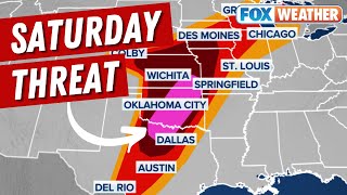 Dangerous Severe Storm Threat Covers Texas To Illinois, Tornado Outbreak Possible