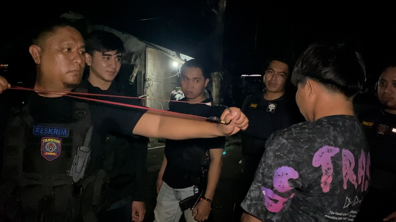 TIM TARSIUS TANGKAP PEMILIK AKUN TIKTOK PENJUAL SENJATA TAJAM!