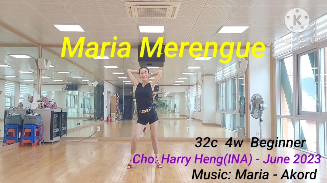 [임애란Linedance]Maria Merengue/Beginner/Cho: Harry Heng(INA) - June 2023/Nusic: Maria - Akord