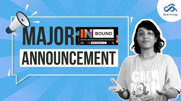 Major Announcement | Inbound 2023
