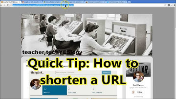 Tutorial: URL Link Shorteners - Teacher Technology Tools
