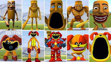 EVOLUTION OF ALL TUNG TUNG SAHUR VS DOGDAY SMILING CRITTERS POPPY PLAYTIME CHAPTER 4 in Garry