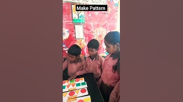 पैटर्न बनाओ| Make Pattern #feed #shorts #reels #video #class #shortvideo #activity #TLM #fungame
