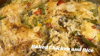 EASY Baked Chicken and Rice!