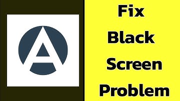 Fix AJIO Black Screen Error Problem solve on Android