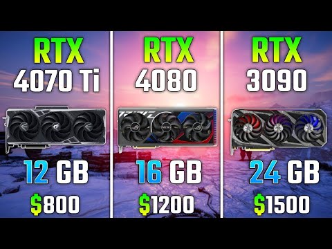 RTX 4070 Ti против RTX 4080 против RTX 3090   Тест в 7 играх