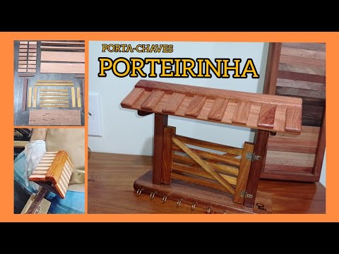 Vídeo: Porta-chaves de madeira: métodos de fabricação