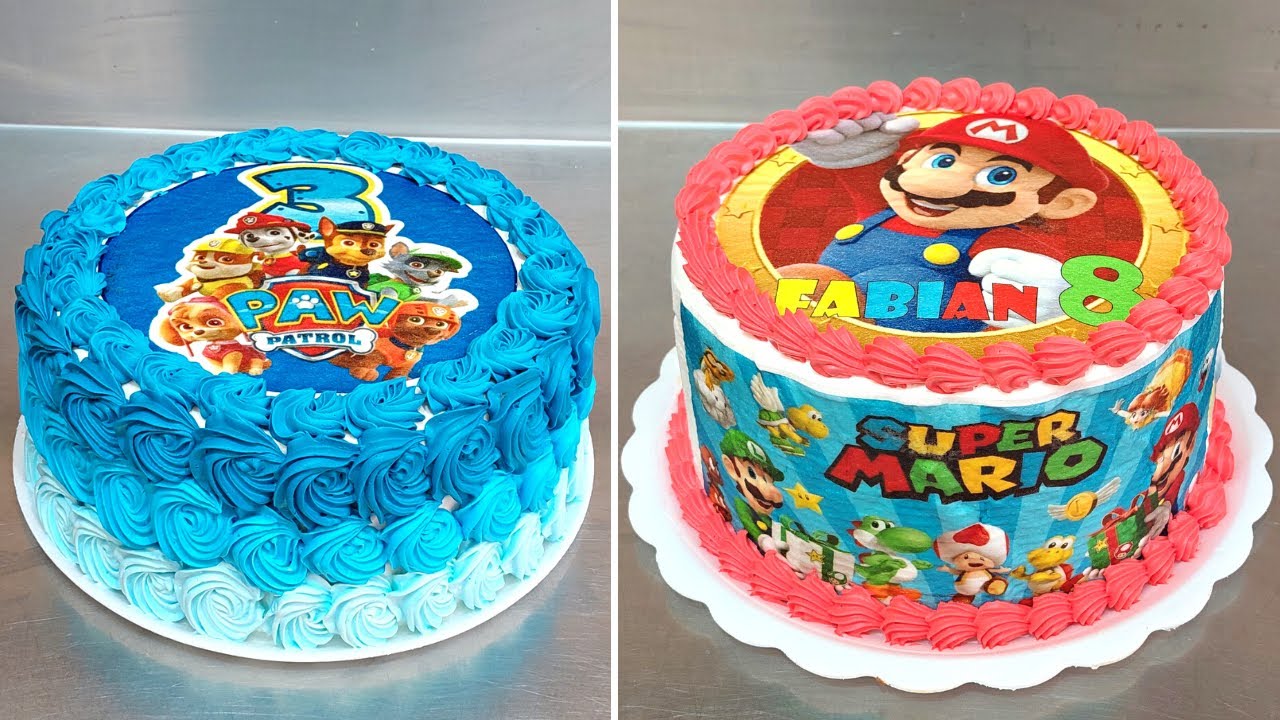 PASTEL PARA NIÑOS FACIL 😋, TORTAS DE CUMPLEAÑOS PARA NIÑOS 😻