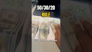 The 50/30/20 budget rule 👇 Control your money before it controls you. #budgetingtips #moneyhabits