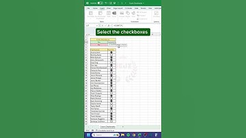 🔢Count Checkboxes in Excel #excel #exceltech #trending #viralshorts #viralshort #viralreels